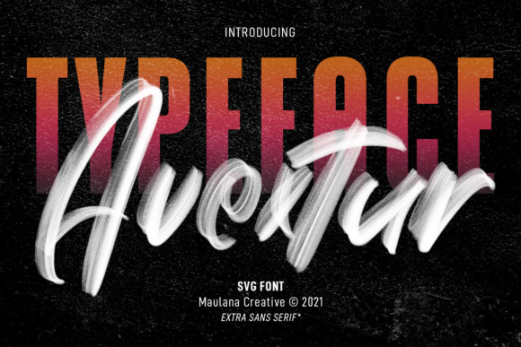 Avextur: The Casual Street Font for Bold Designs