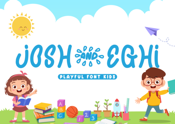Josh and Egi: The Quirky Display Font for Creative Projects