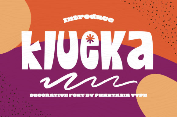 Klueka: A Bold Display Font for Distinctive Visual Identity