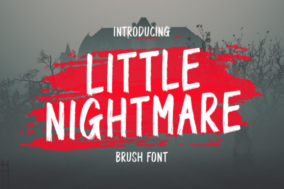 Little Nightmare: A Spooky Display Font for October Projects