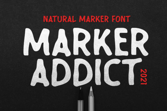 Marker Addict: Why This Bold Display Font Is the Secret Weapon for Standout Designs