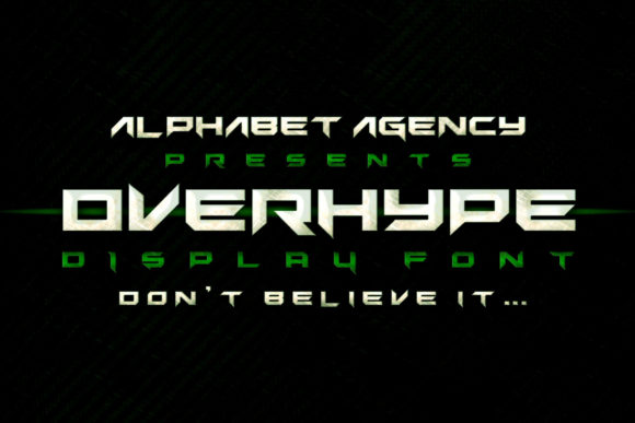 Overhype: Why This Bold Display Font Is a Smart Choice for High-Impact Design