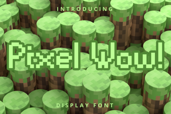 Pixel Wow: The Modern Display Font for the Digital Age