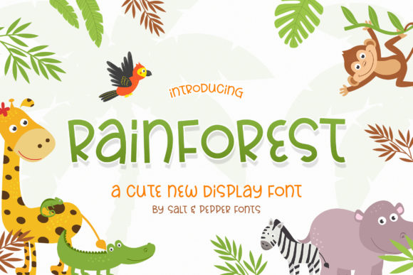 Rainforest: A Playful Font That Elevates Creative and Strategic Communication