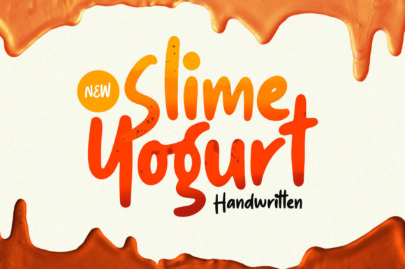 Slime Yogurt Font Review: A Playful Display Typeface for Modern Brands