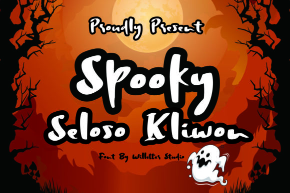 Spooky Seloso Kliwon: A Unique Display Font for Impactful Designs