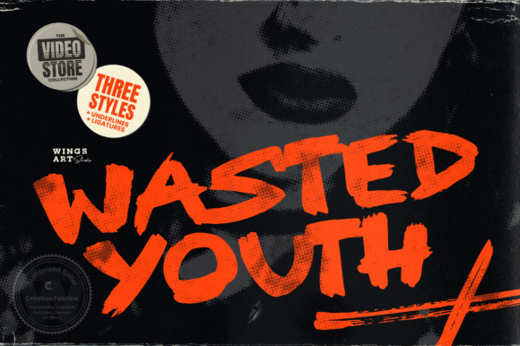 Wasted Youth Font Review: A Bold Choice for High-Impact Design