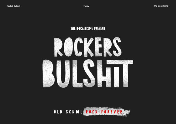 Why Rocket Bulshit Stands Out in Modern Design Typography